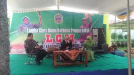 KWT MEKAR GATAK MAJU DALAM LOMBA CIPTA MENU BERBASIS PANGAN LOKAL DI TINGKAT KABUPATEN